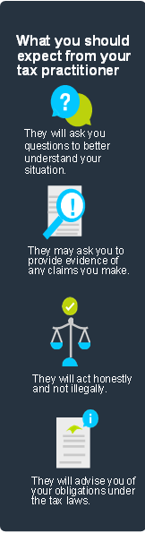 Tax practitioner obligations